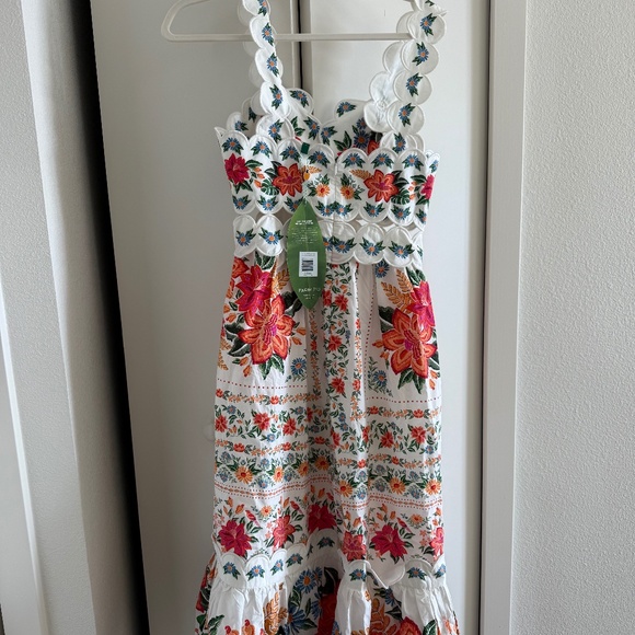 Farm Rio Bloom Garden Midi Dress - Picture 3 of 4